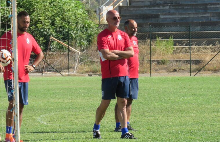 Marco Mariotti in allenamento