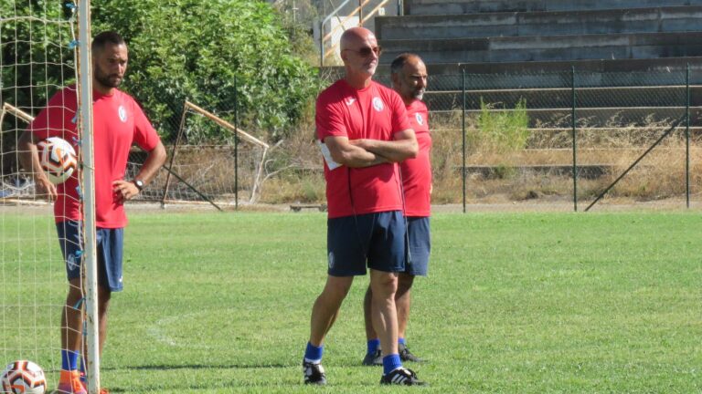 Marco Mariotti in allenamento