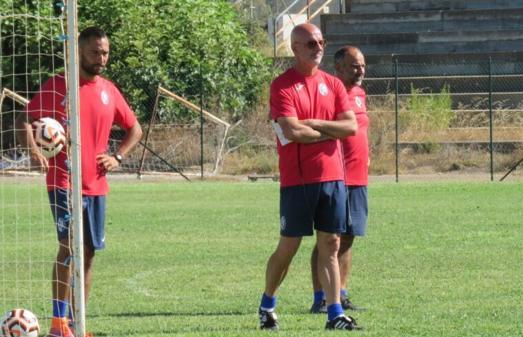 Marco Mariotti in allenamento