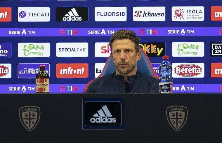 Eusebio Di Francesco | Foto Valerio Spano - Cagliari Calcio