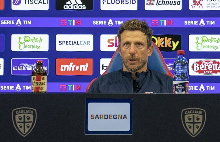 Eusebio Di Francesco | Foto Valerio Spano - Cagliari Calcio