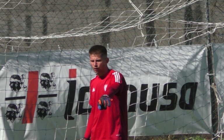 Guglielmo Vicario nel ritiro di Aritzo