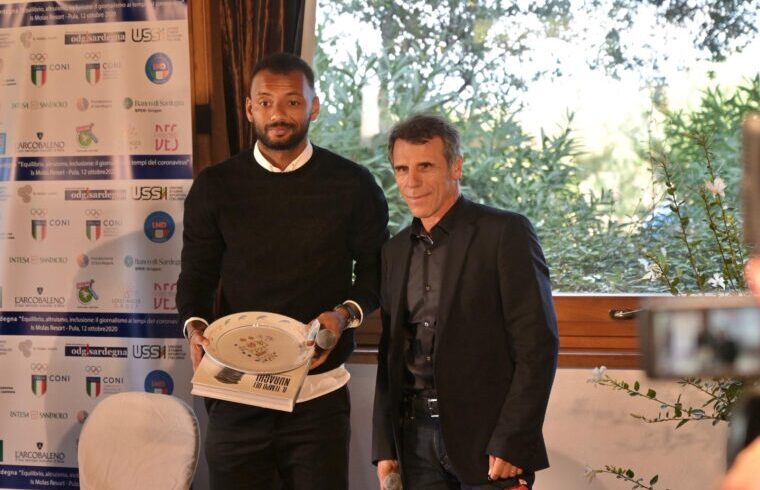 Joao Pedro e Gianfranco Zola, passato e presente 10 del Cagliari | Foto Gianluca Zuddas