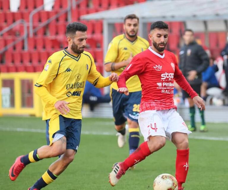 Daniele Giorico con la maglia della Triestina | Foto Triestina Calcio