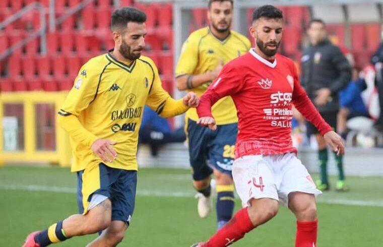 Daniele Giorico con la maglia della Triestina | Foto Triestina Calcio