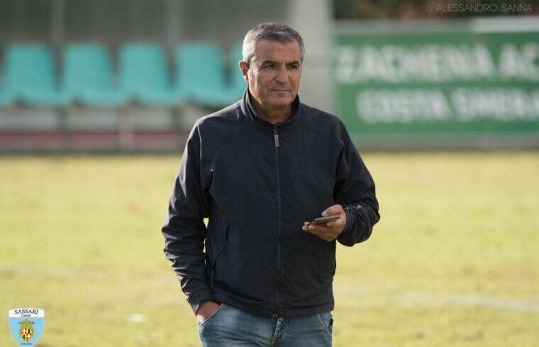 Roberto Fresu presidente del Sassari calcio Latte Dolce