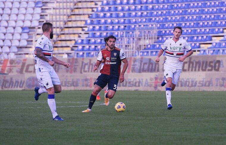 Riccardo Sottil contro la Sampdoria | Foto Emanuele Perrone