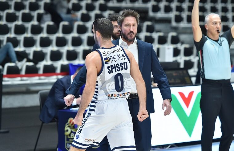 Marco Spissu e Gianmarco Pozzecco | Foto Luigi Canu