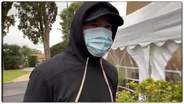 Radja Nainggolan alle visite di Villa Stuart | Foto Dario Marchetti