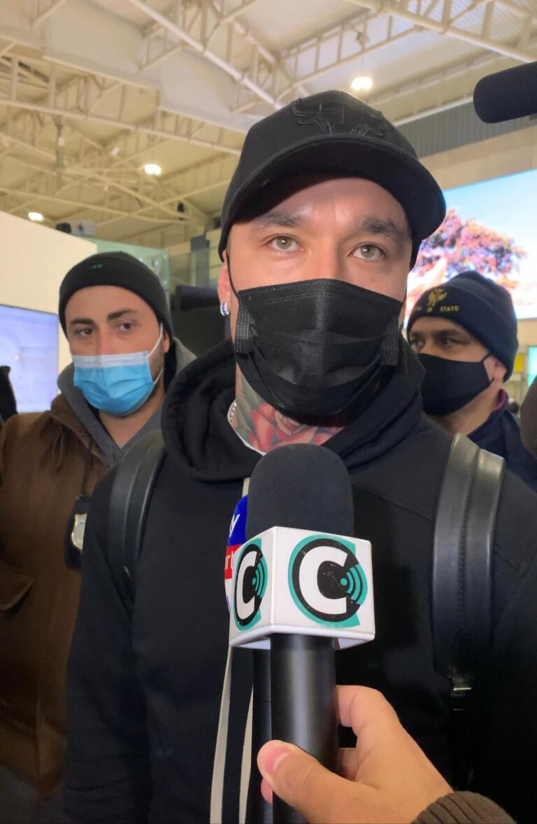 Radja Nainggolan all arrivo di Elmas