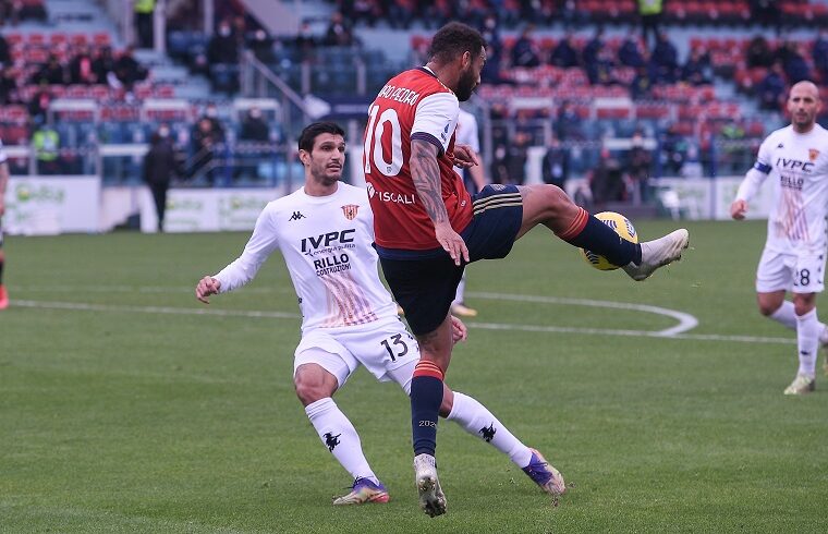 Joao Pedro nell'ultima partita con il Benevento | Foto Emanuele Perrone