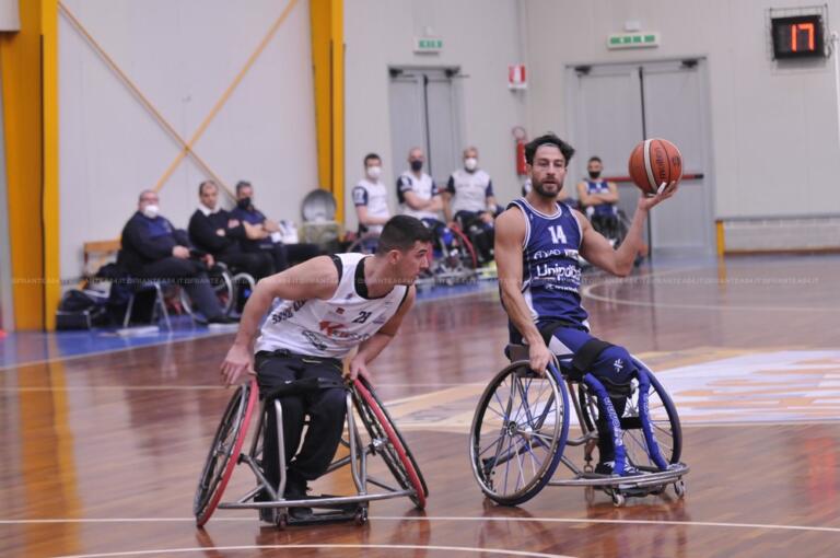 Un momento della gara tra Porto Torres e Briantea | Foto Briantea 84