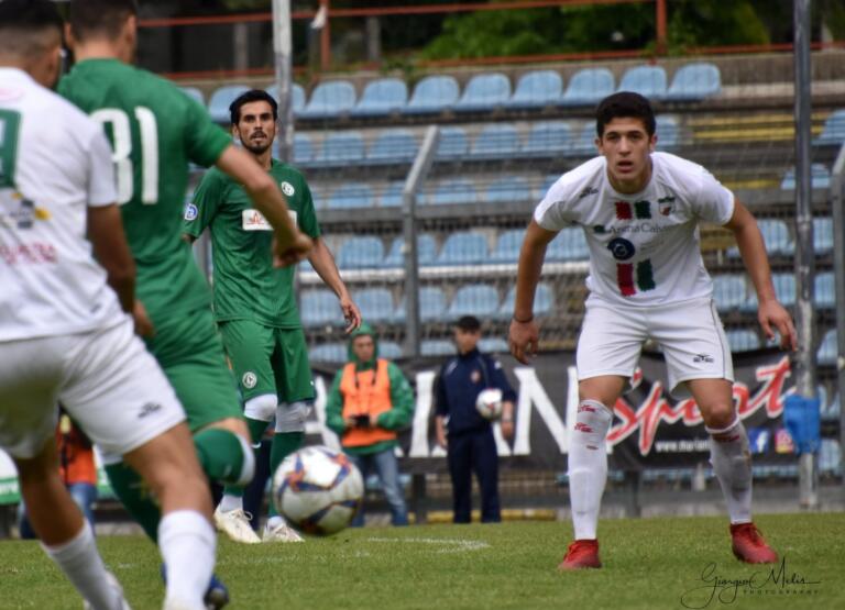 Matteo Likaxhiu ai tempi del Lanusei | Foto Giorgio Melis