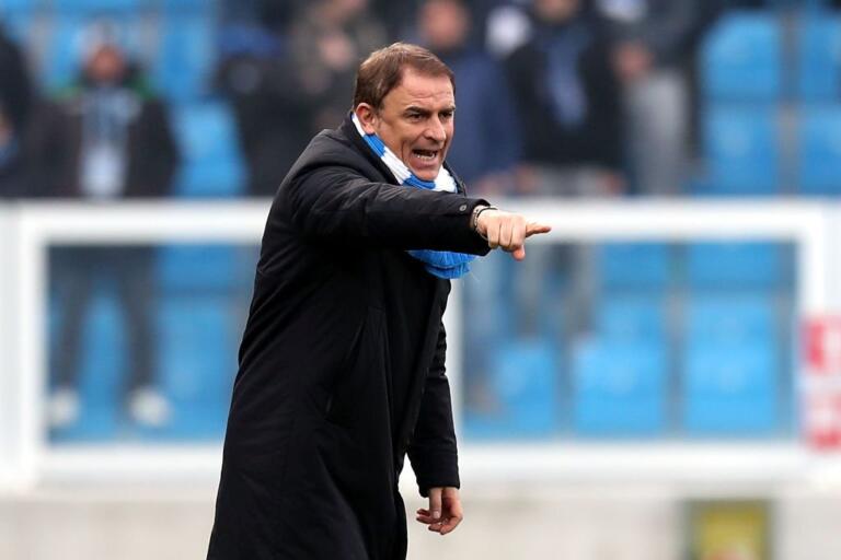 Leonardo Semplici sulla panchina della Spal