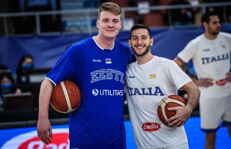 Treier e Spissu prima della partita