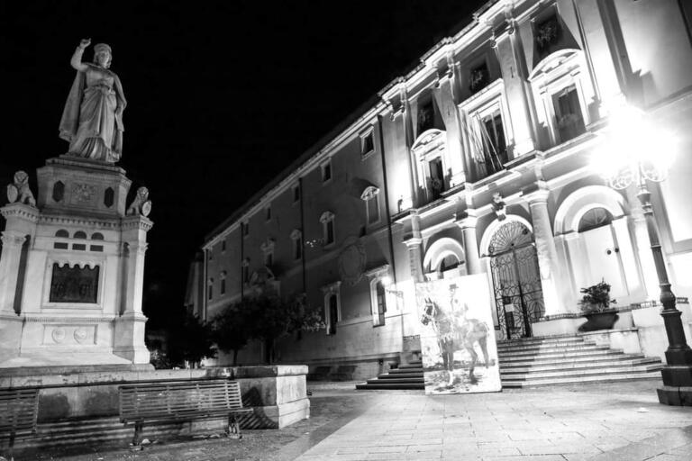 Opera di Andrea Secci e Michele Ardu realizzata per Sa Sartiglia 2021