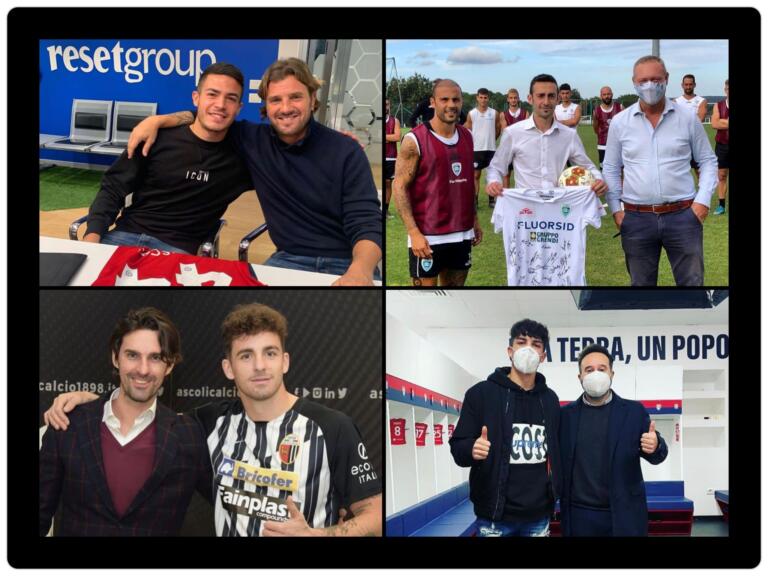 Da sx in senso orario: Lippi, Metzinger, Pirisi e Ariatti | Foto Instagram