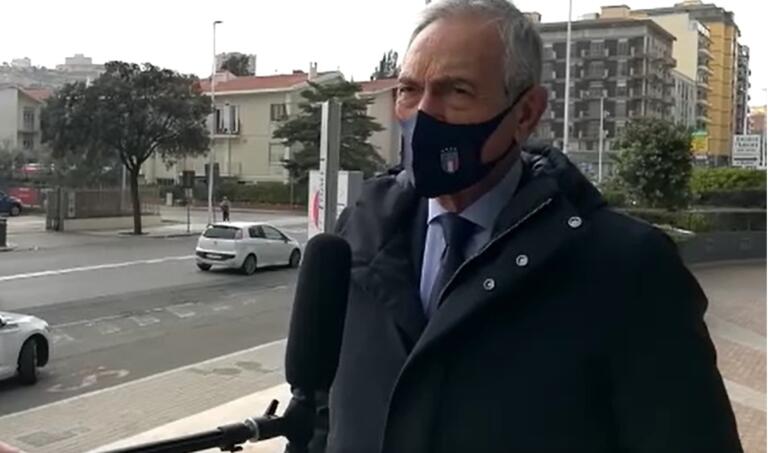 Gabriele Gravina a Cagliari