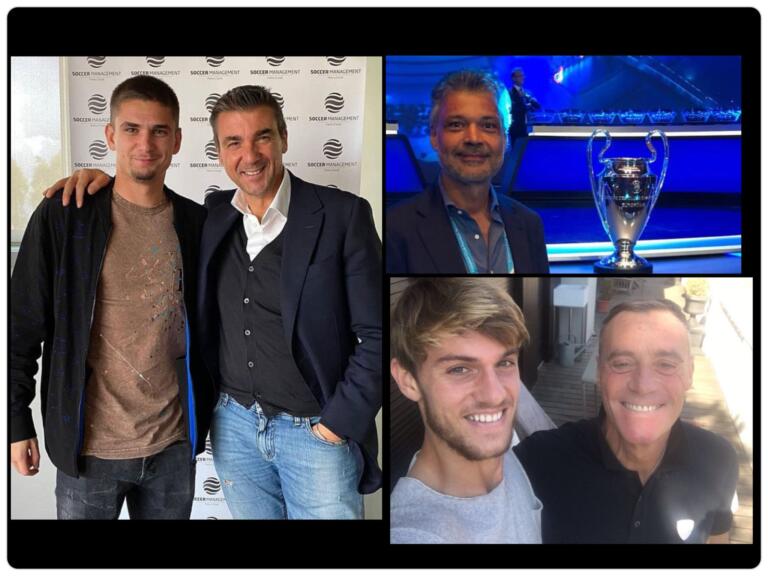 A sx Pietro Chiodi; a destra in alto Beltrami, in basso Davide Torchia | Foto social