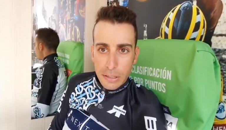 Fabio Aru nel post tappa | Foto scan Twitter Qhubeka