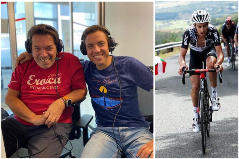 La coppia di telecronisti di Eurosport, Luca Gregorio (a dx) e Riccardo Magrini