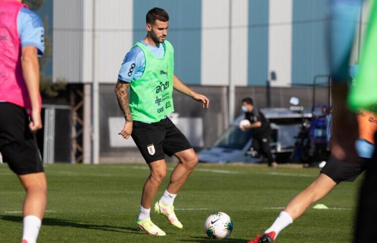 Gaston Pereiro in allenamento | Foto AUF