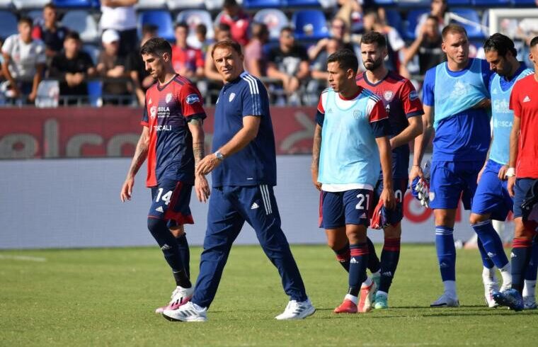 Leonardo Semplici al termine della sfida contro il Genoa | Foto Luigi Canu