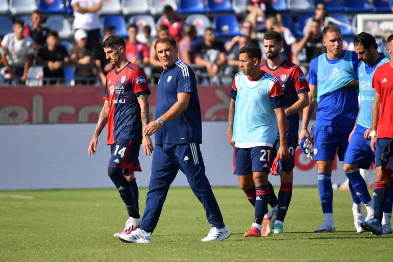 Leonardo Semplici al termine della sfida contro il Genoa | Foto Luigi Canu