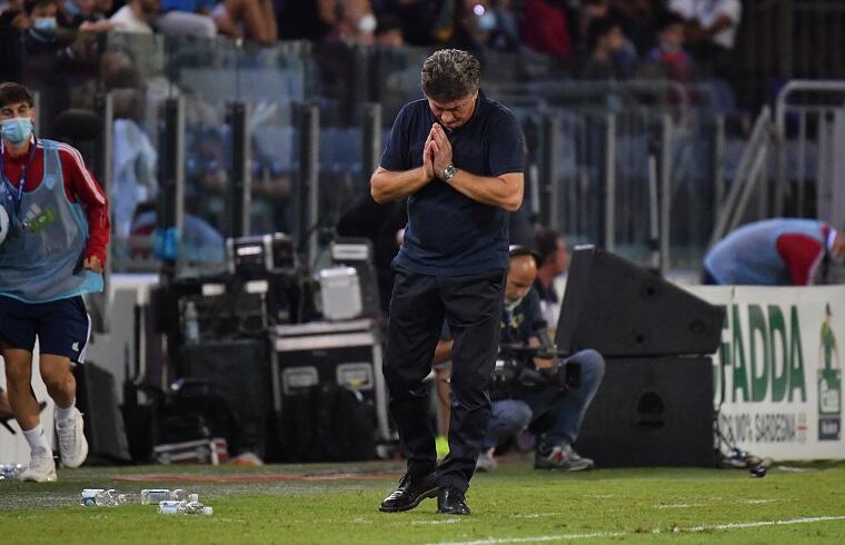 Mazzarri-Cagliari-Serie A