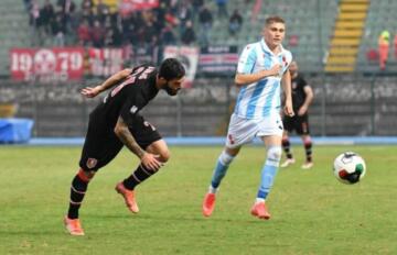 Davide Arras impegnato con la Vis Pesaro | Foto US Grosseto