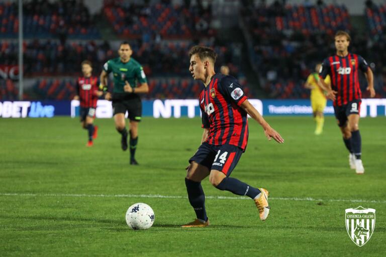 Aldo Florenzi, centrocampista nuorese del Cosenza | Foto Cosenza Calcio