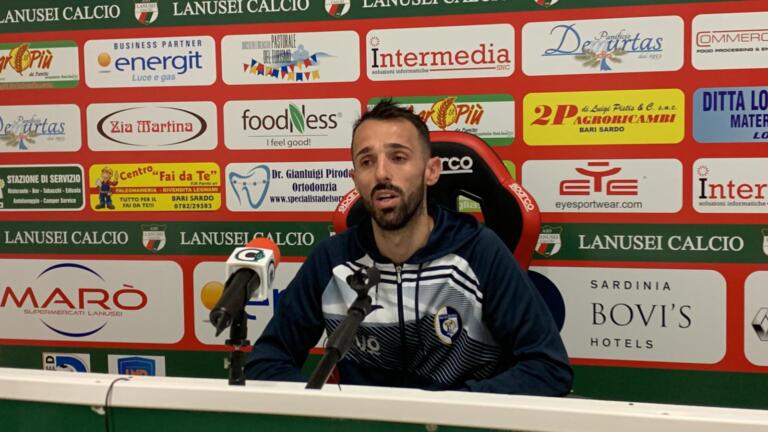 Samuele Curreli in sala stampa | Foto Centotrentuno