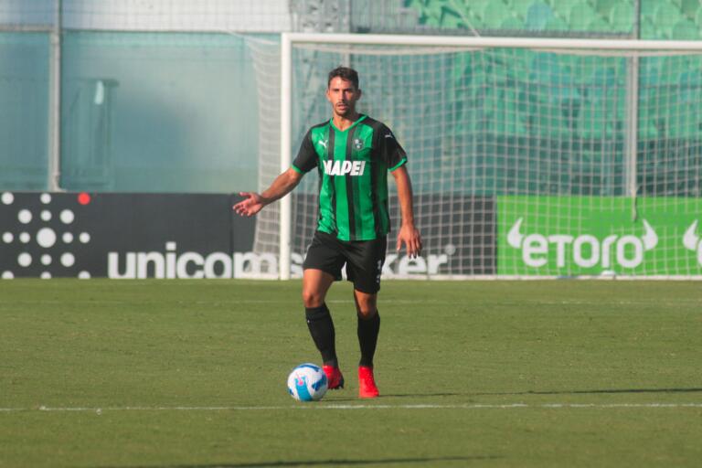 Edoardo Goldaniga con la maglia del Sassuolo | Foto Sassuolo Calcio
