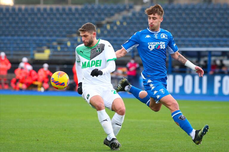 Domenico Berardi in azione contro l'Empoli | Foto Sassuolo Calcio