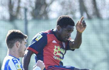 Zito Luvumbo in azione | Foto Cagliari Calcio