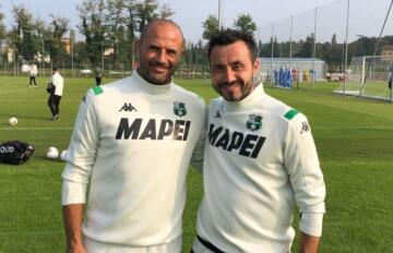 Paolo Bianco e Roberto De Zerbi ai tempi del Sassuolo