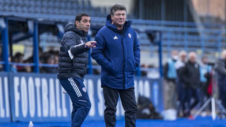 Walter Mazzarri e il suo vice Bellucci