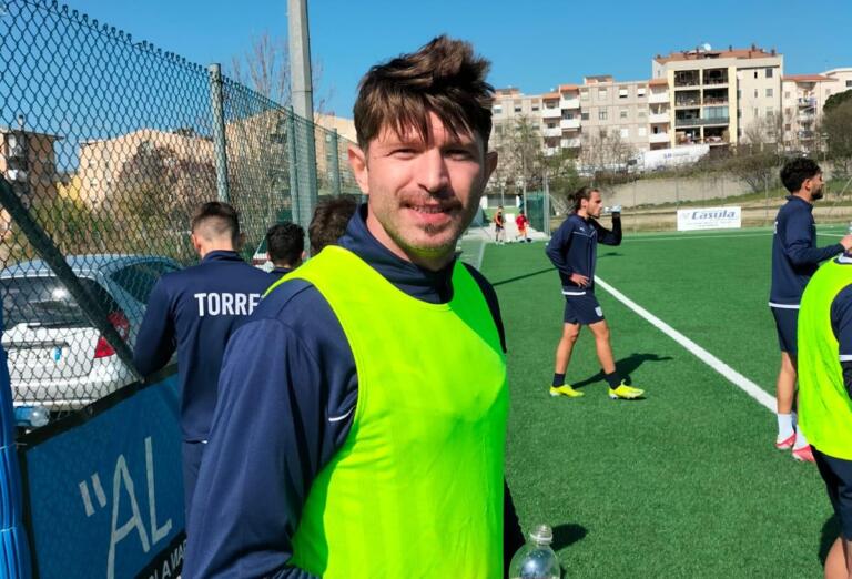 Edgar Cani in allenamento a Sassari | Foto Sef Torres