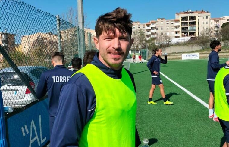 Edgar Cani in allenamento a Sassari | Foto Sef Torres