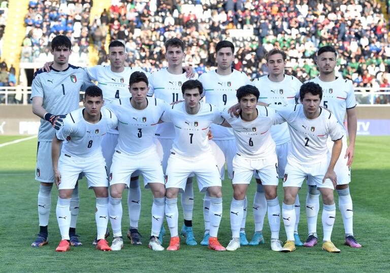 La formazione dell'Italia Under 20 che ha pareggiato contro la Germania | Foto Figc