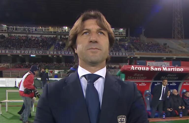 Massimo Rastelli prima di Cagliari-Sassuolo 4-3