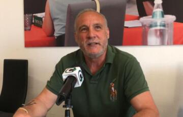 Vittorio Pusceddu, allenatore della Natzionale sarda