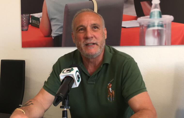 Vittorio Pusceddu, allenatore della Natzionale sarda