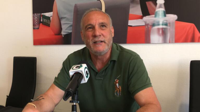 Vittorio Pusceddu, allenatore della Natzionale sarda