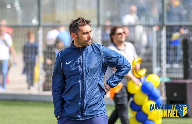 Michele Pazienza ai tempi dell'Audace Cerignola | Foto Audace Tv Channel