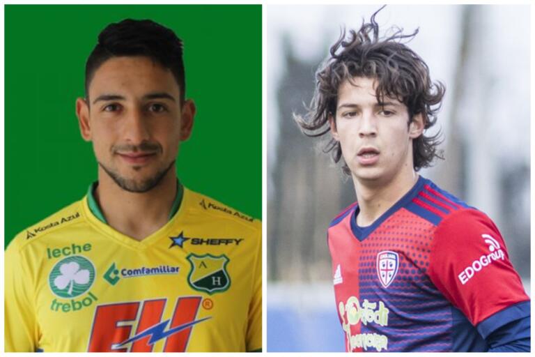 a sx Franco Emanuel Bolò, a dx Massimiliano Manca