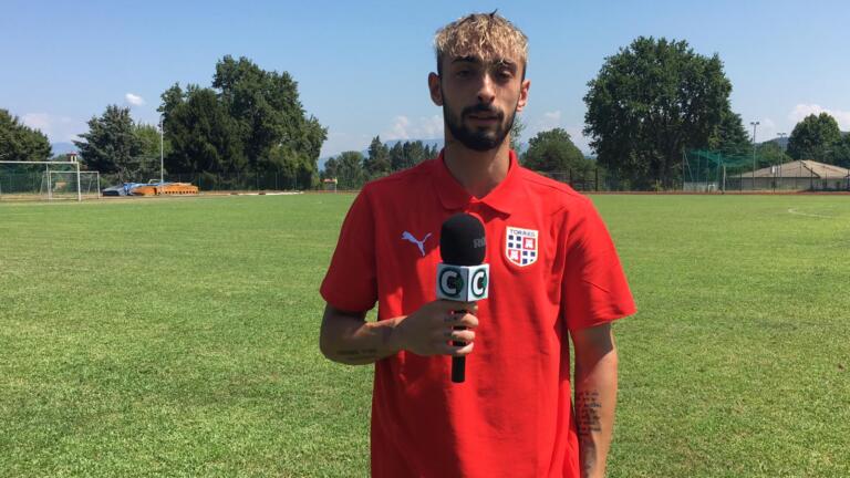 Jionathan Campana in ritiro ad Arona