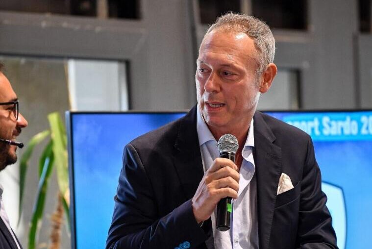 Alessandro Marino, patron dell'Olbia, agli Oscar di Centotrentuno | Foto Luigi Canu