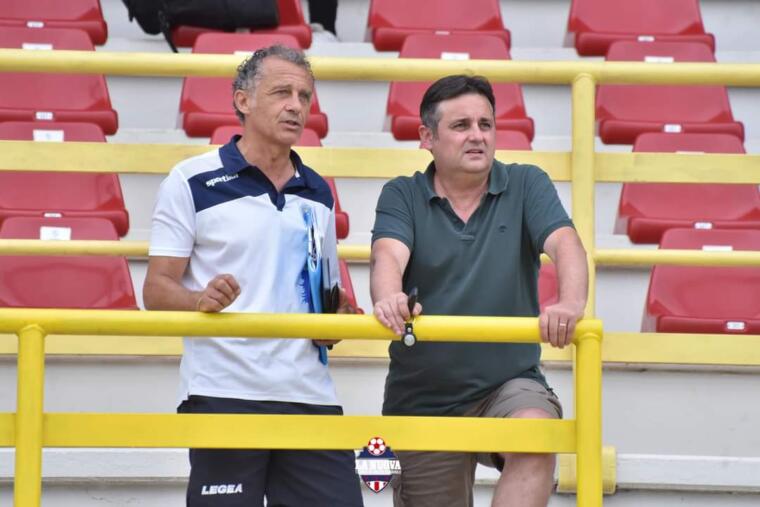 Pierluigi Pinna con Sergio Dossena | Foto Torres