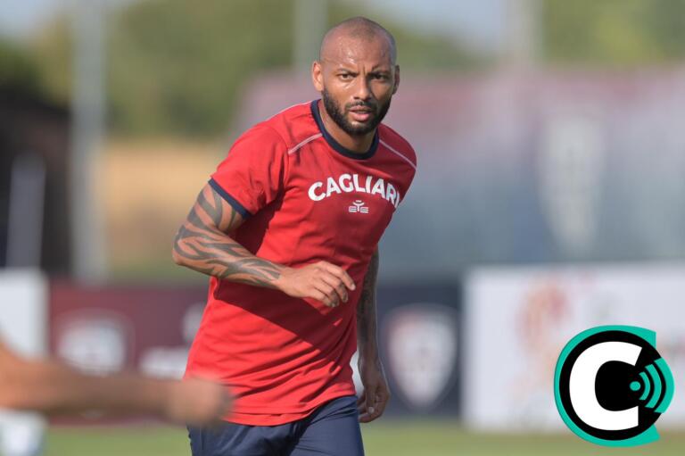 Joao Pedro durante la prima amichevole del Cagliari | Foto Gianluca Zuddas